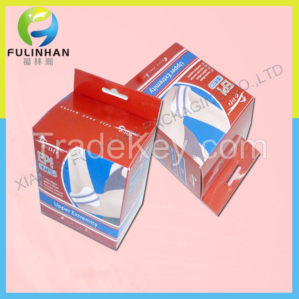 Paper Packaging boxes with hanger