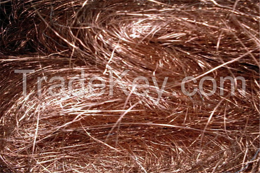 Grade 99.99% Copper Wire Scrap Millberry Hot Sale Copper Scrap