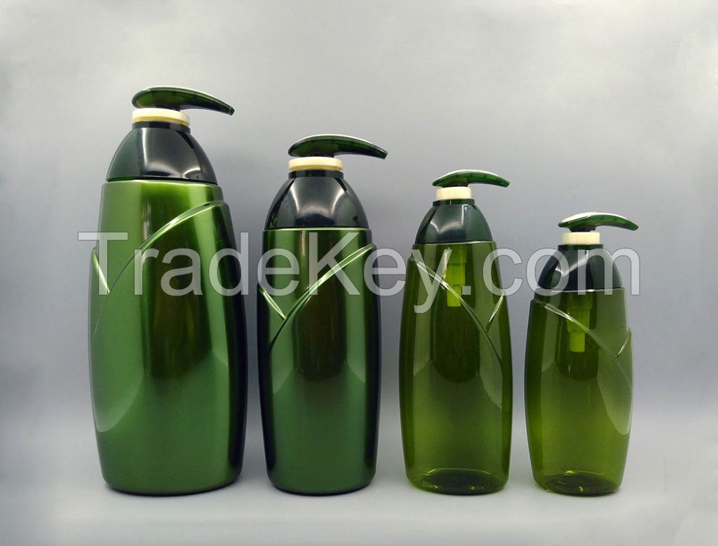 shampoo bottle, lotion bottle, sprayer pump, plastic bottle, cosmetic packaging