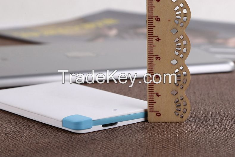 Credit Card Power Bank with 2500mAh