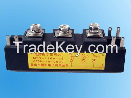 MTG110A three-phase thyristor half-bridge module(NON-INSULATED)