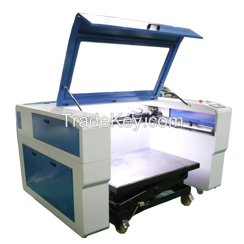 Hot sale 100W CO2 laser granite engraving machine for tomb stones