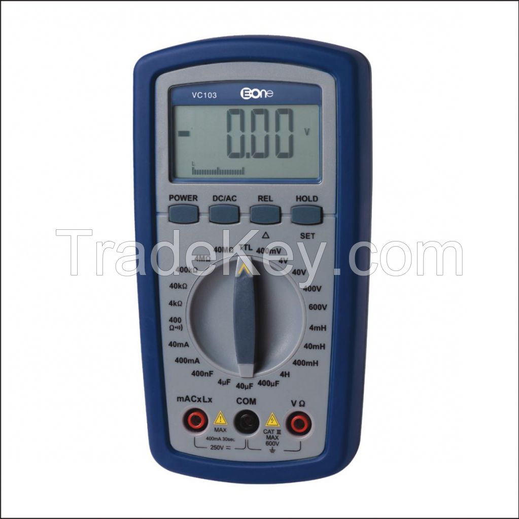 VC103 All Ranges Protection Self-restoring LCR Filter Digital Multimeter