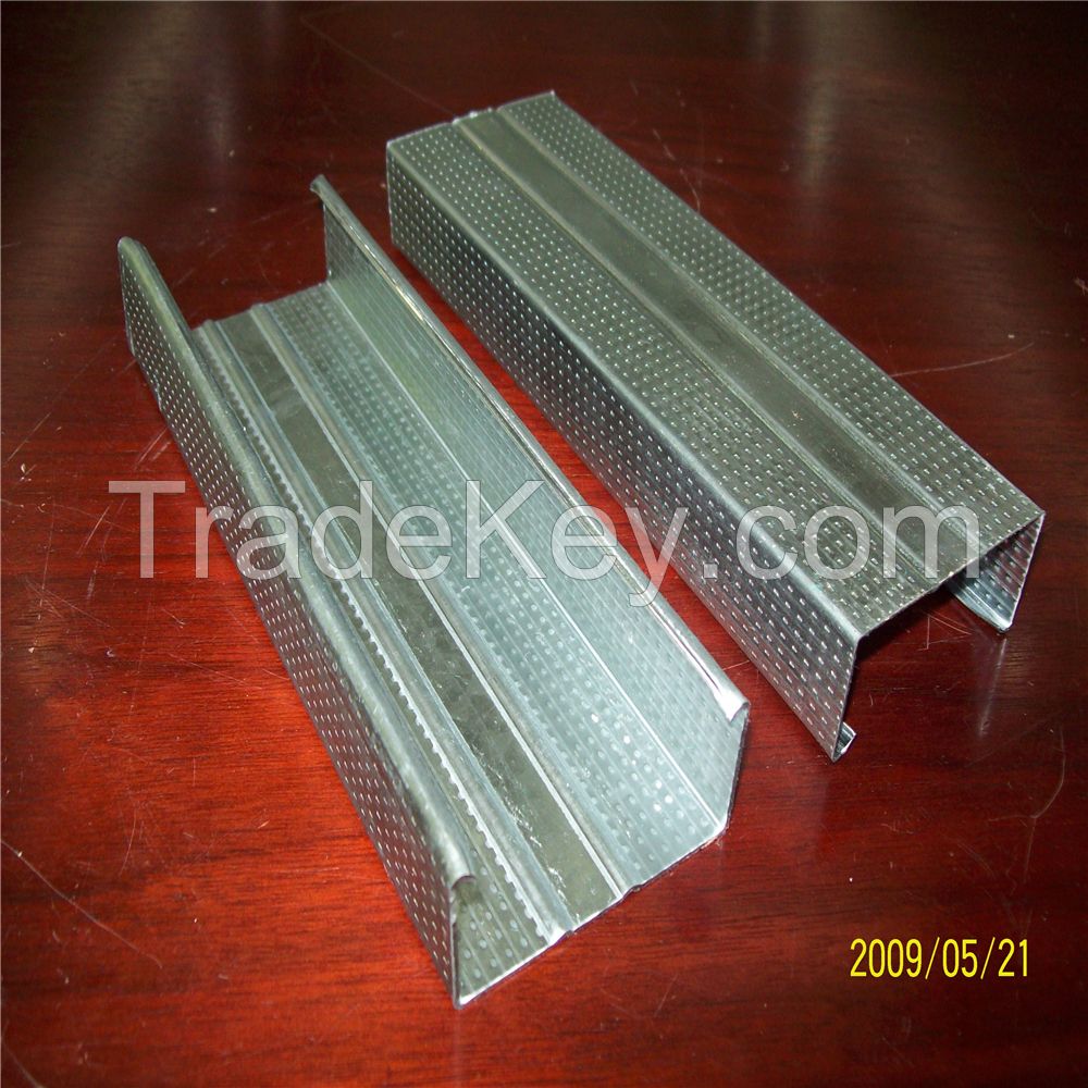 construction materials suspended ceiling components galvanized steel material furring channel