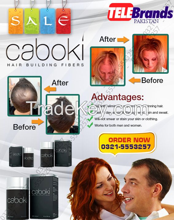 Caboki Hair Fiber in Pakistan-03215553257