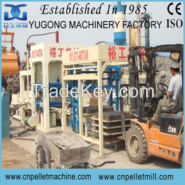 semi automatic cement brick making machine popular in Africa