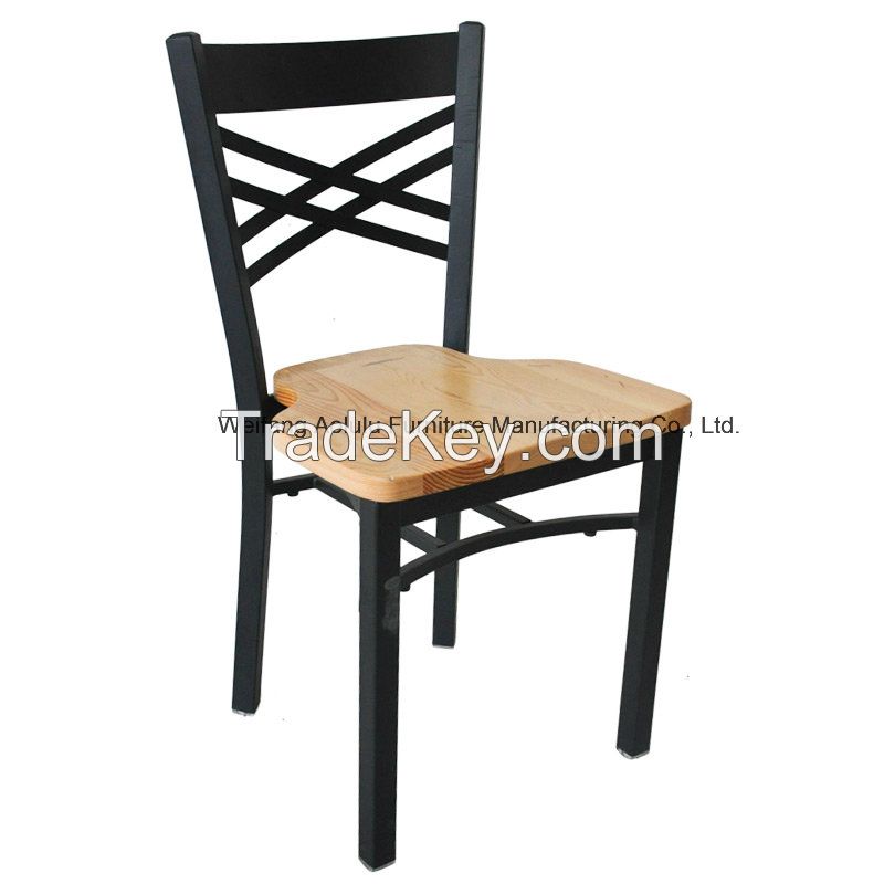 Restaurant Chair furniture X back (ALL-78)