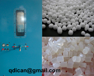 Polystyrene beads filling machine