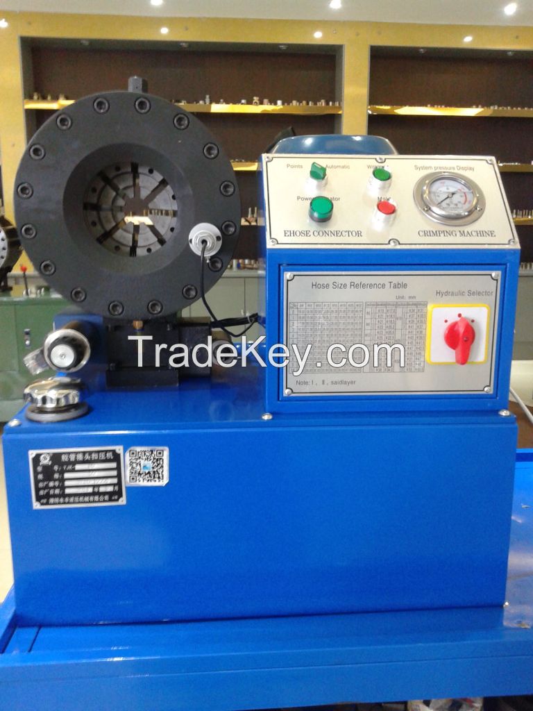 On Sales YJK-120 hydraulic hose crimping machine