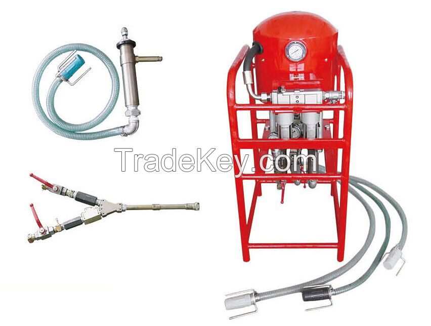 3ZBQS12/10 Mining Pneumatic double liquid grouting pump