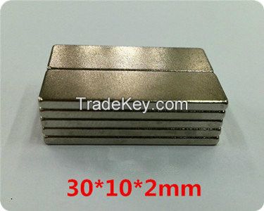 Customized Sintered NdFeB Rare Earth Neodymium Permanent Strong Cheap Magnets