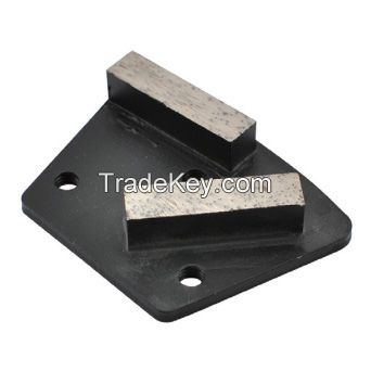 Bar Segment Diamond Grinding Shoe for Medium Floor, 30/40# Grit