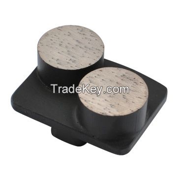 Round Segment Redi-Lock Diamond Segment for Husqvarna Grinder