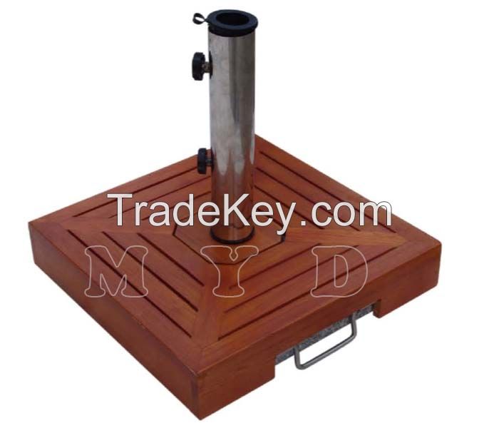 FSC Eucalyptus Wood Cover for Umbrela Base