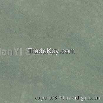 Green sandstone slab