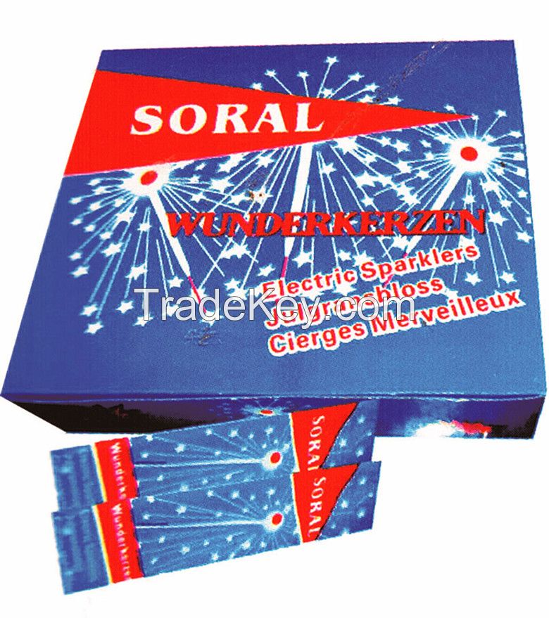 0977 7'' Golden Sparklers fireworks for wedding or celebration