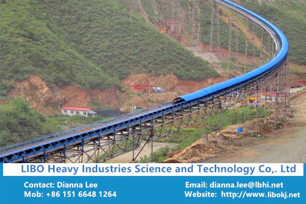 LIBO Offer long distance low temperature material handling conveyor system