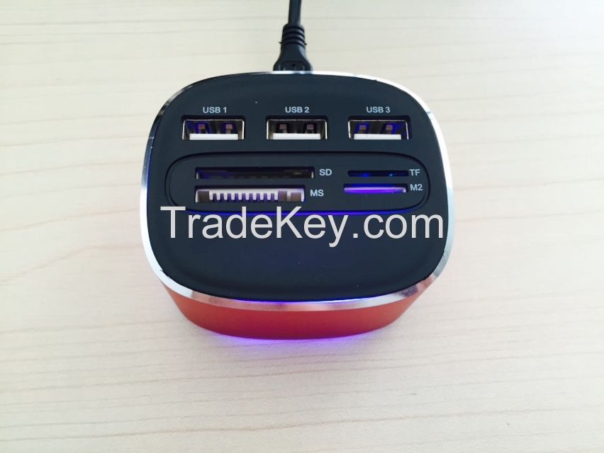 2015 new usb hub card reader