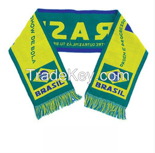 Fan Scarves Promotional Scarves/Fan Sciarpa/Echarpe Fan/Fan Schal