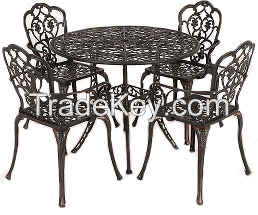 ALLIPH Metallic furniture set