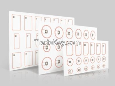 Inlays of card cpu chip 13.56MHZ/125khz contactless card