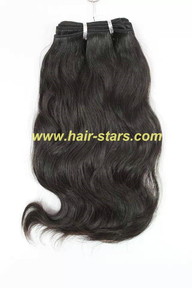 Natural wave virgin hair weft