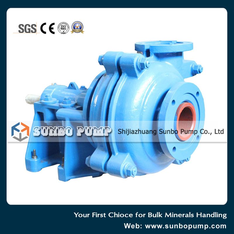 China supplier centrifugal sludge cement slurry pump machine