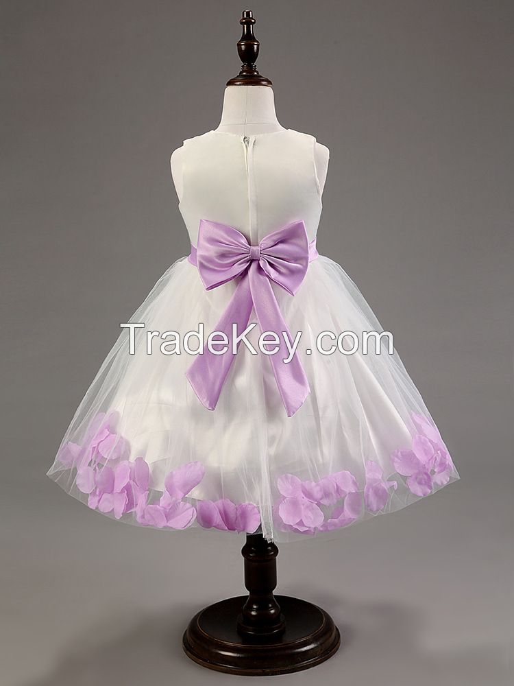 OEM baby clothes, clothing manufacturers in china for  flower girl dresses  High Quality Children Clothing Factory