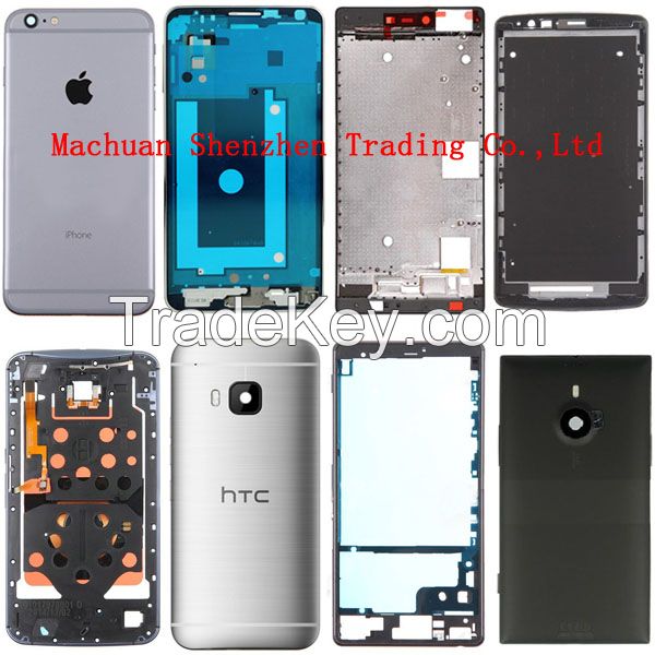 Front housing, Rear housing, Battery cover, Middle plate for Cell phone and Tablet