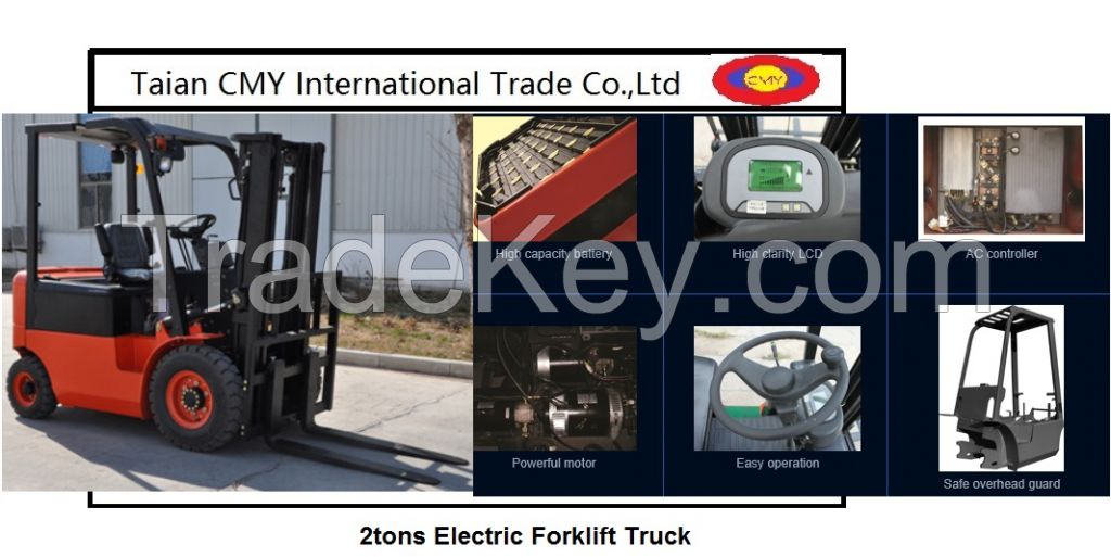 Electric Forklift Truck  2tons