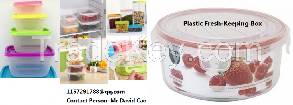 plastic fresh keeping box