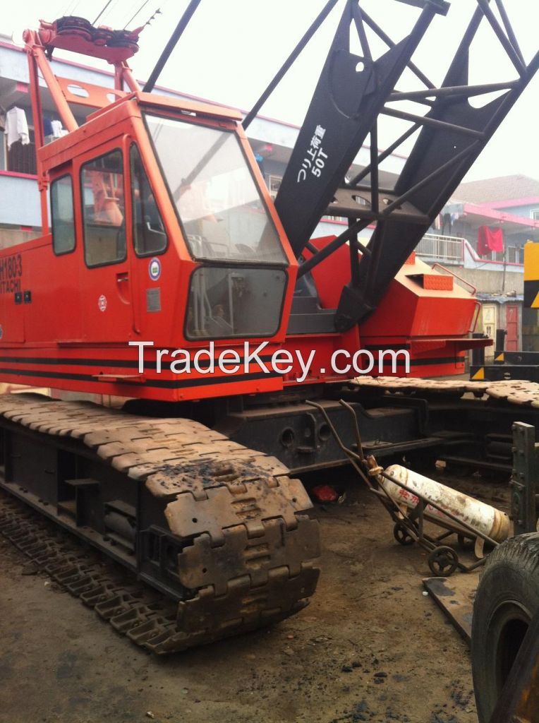 used hitachi KH180-3 crawler crane from Japan