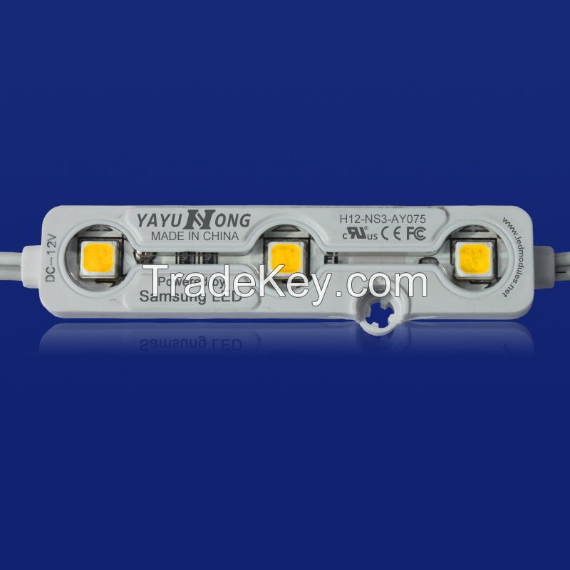 Bright advertising led modules