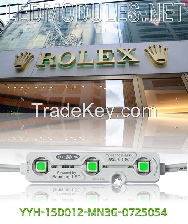 led modules for advertising letter