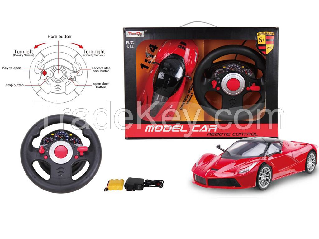 1:14 rc car with battery, rc toys --Tiandu