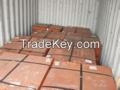 Copper Cathode 99.7% high purity