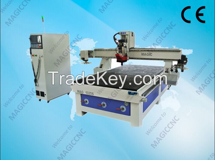 Two Carousel Tools Changer CNC Router