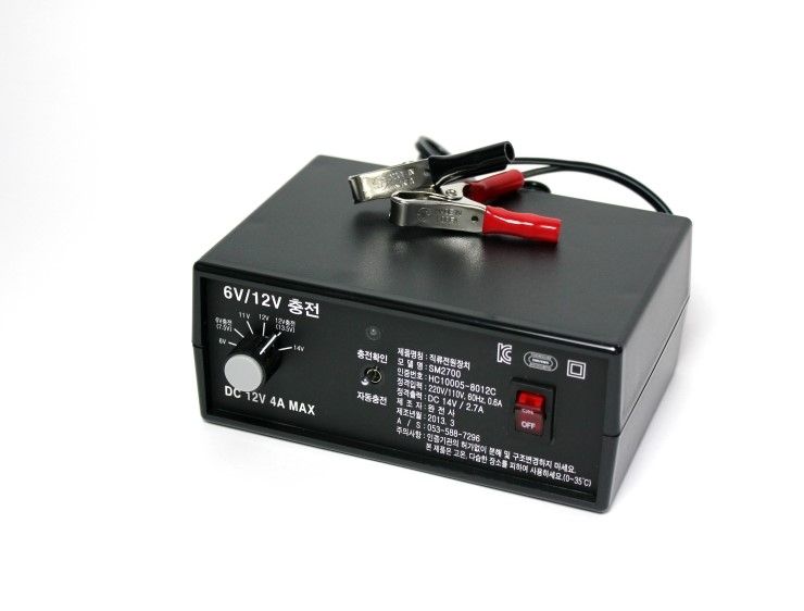 6V/12V Lead-Acid Battery Charger