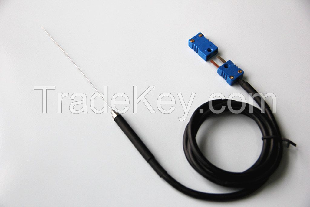 K Type Thermocouple Temperature Sensor With Connector