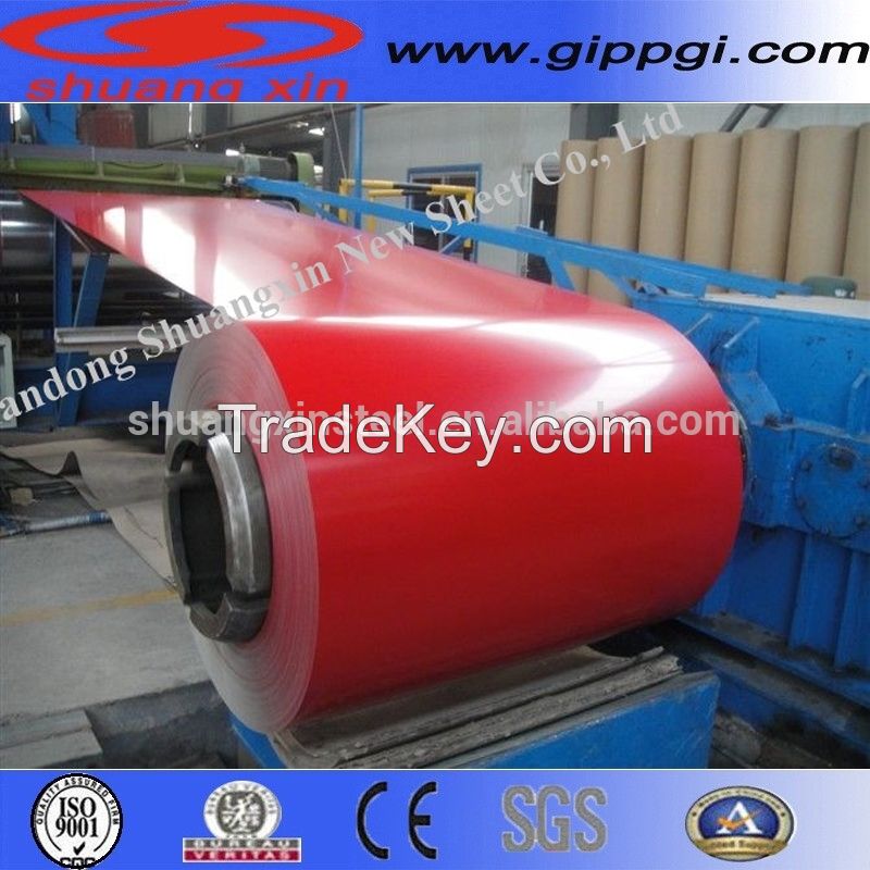 Color coated steel coil