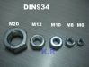 Sell Sell  DIN934 mild steel hex nuts