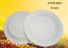 Eco-Friendly Biodegradable Cornstarch, PP Material Plates for Cake