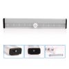 Motion Sensor Light Bar, 10 LED Wireless Motion Activated Instant ON/OFF Lamp, Kitchen Under Cabinet Counter Cupboard Wardrobe Step Stairs Bar Lamp LED Night Light Lighting Cold Light