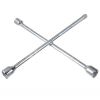 Auto Car Van Truck Tire Tyre 4 Way Cross Lug Nut Wrench 17 19 21 23mm Wheel Brace Spanner