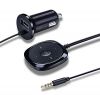 Wireless Handfree Bluetooth Car Kit Audio Music Receiver 3.5mm AUX Speaker for Phones with USB Car Charger