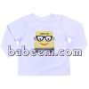 Nice school bus applique boy T-shirt - BB718