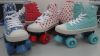 Rookie quad skates canvas star semi soft detachable roller skate