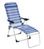 aluminum lounger metal chair for outdoor camping garden beach folding comfortable