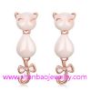 Sell Gold Plating Zircon Costume Fashion Jewelry Women Earrings