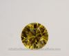 1.21 Ct. Round Shape Loose Natural Diamond Yellow VVS2 EG LAB Color Enhanced